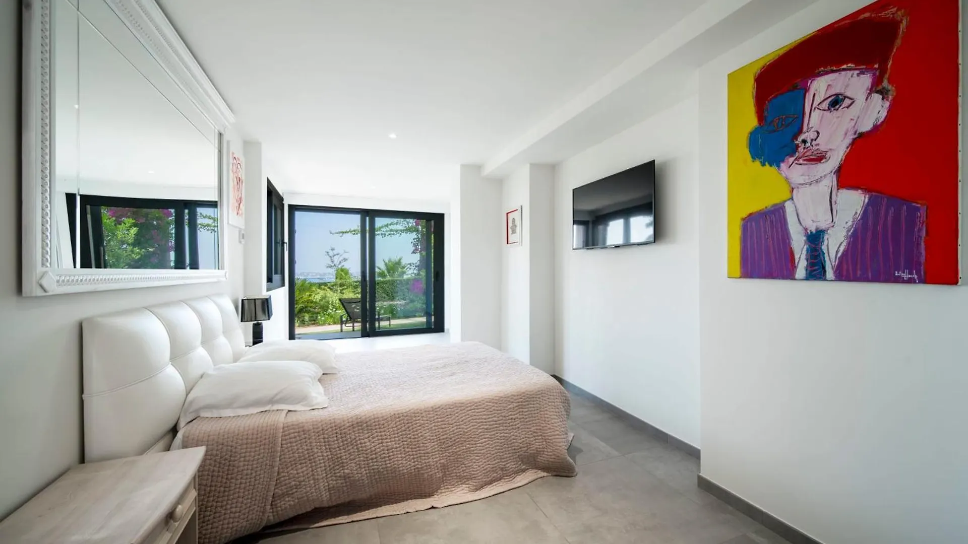 Ref 2128 - Cannes - Sea View Villa For Rent